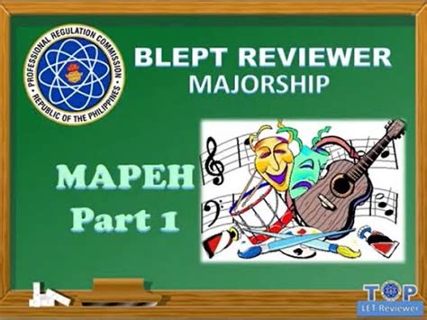 LET: MAPEH Part 1 .
